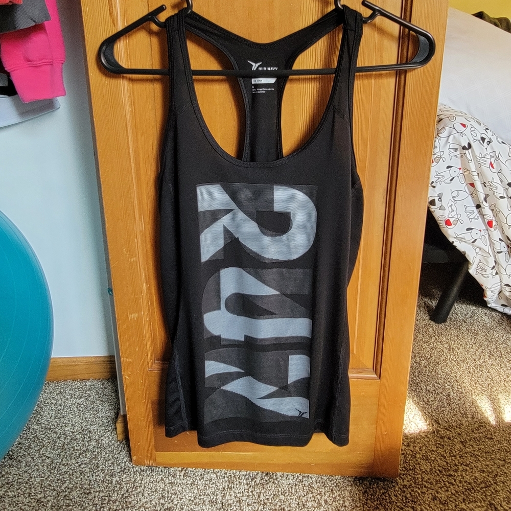 Women's old navy workout tank top